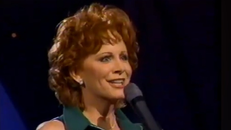 Reba McEntire performing 1996 CMAs