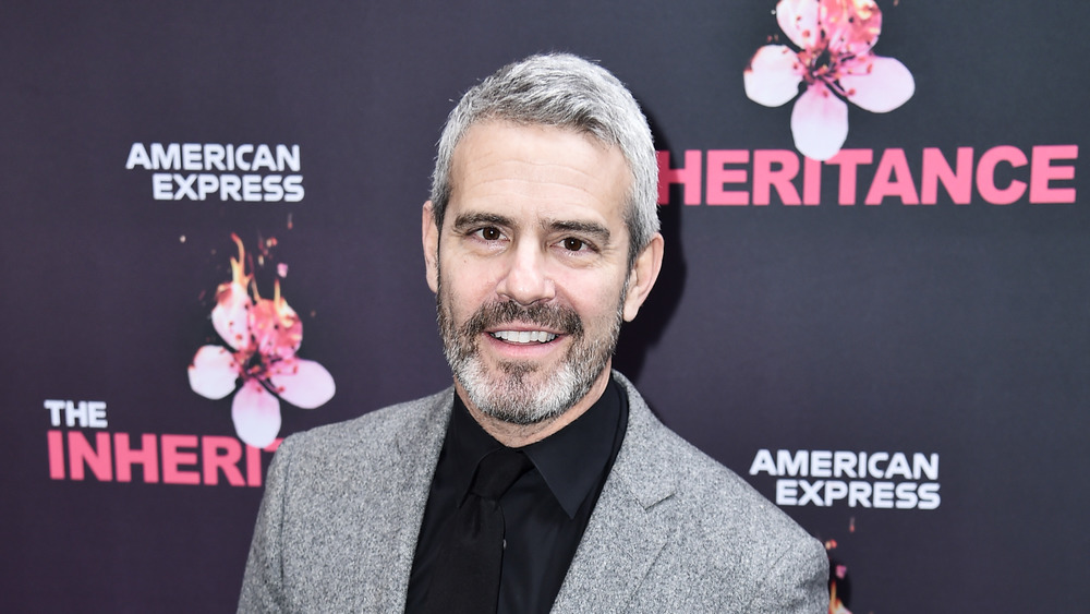 Andy Cohen wears blazer