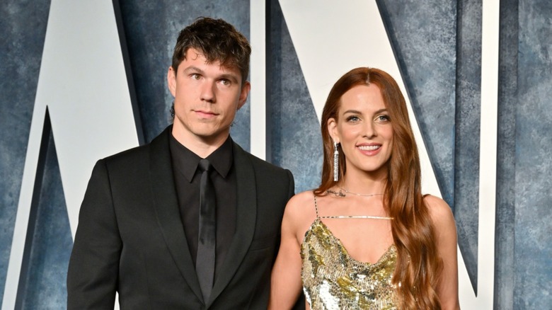 Ben Smith-Petersen and Riley Keough on red carpet