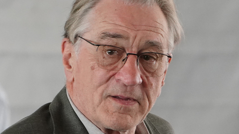 Robert De Niro with glasses on