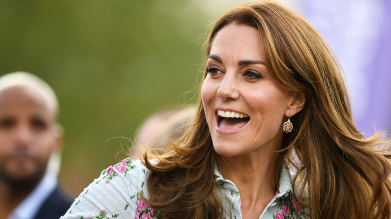 Kate Middleton smiling