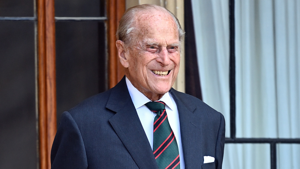 Prince Philip smiling