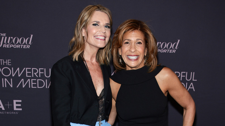 Savannah Guthrie and Hoda Kotb smiling