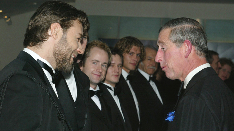 Russell Crowe meets with Prince Charles