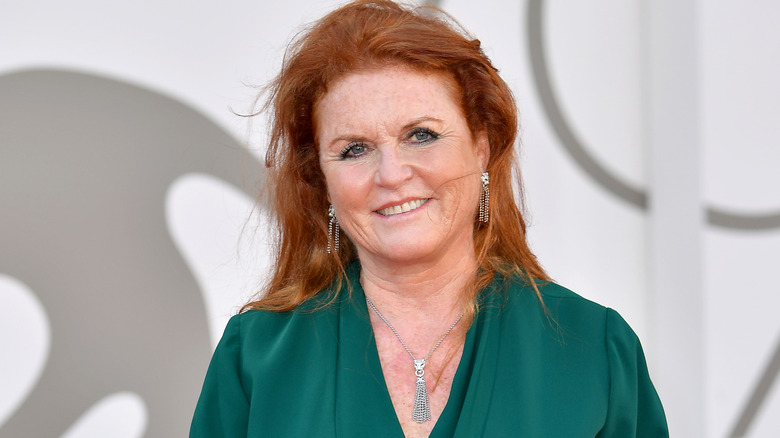 Sarah Ferguson smiling