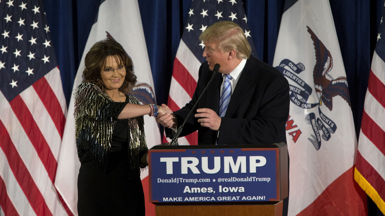 Sarah Palin and Donald Trump