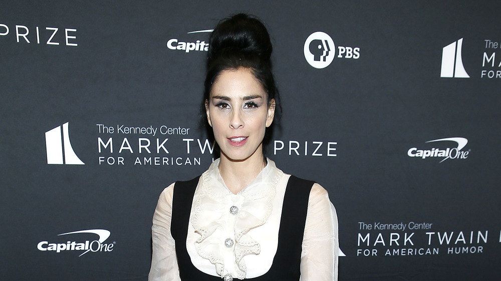 Sarah Silverman on the red carpet