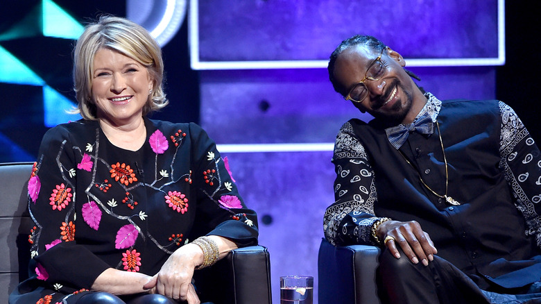 martha Stewart snoop dogg smiling