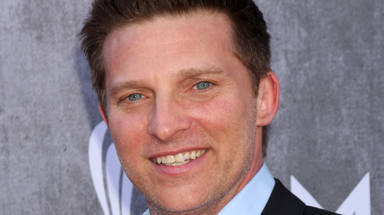 Steve Burton smiling