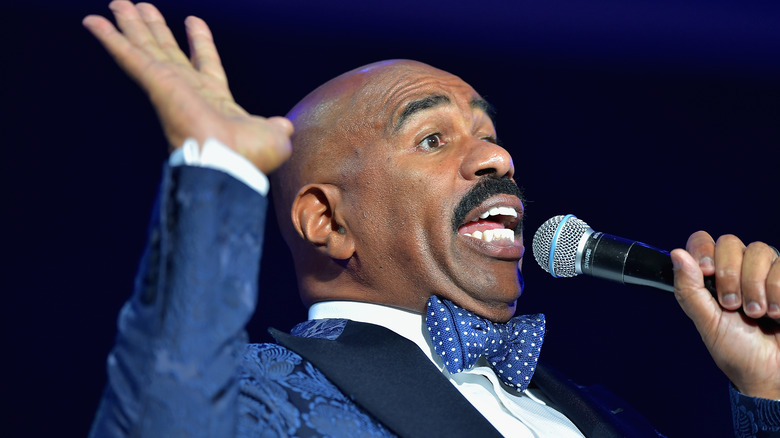 Steve Harvey performs onstage