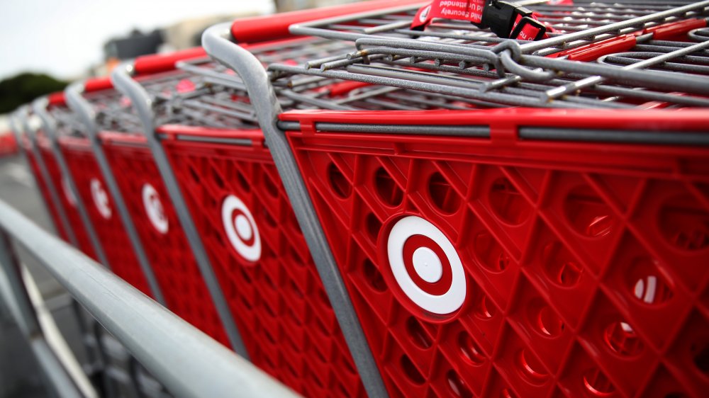 shopping carts at Target