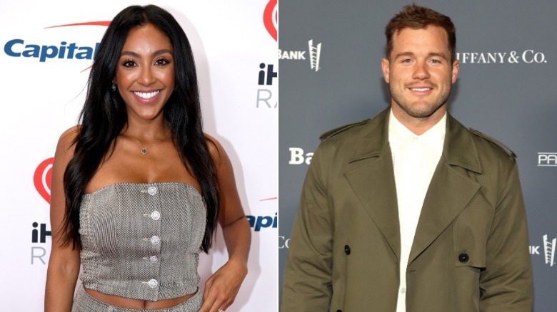 Tayshia Adams and Colton Underwood.