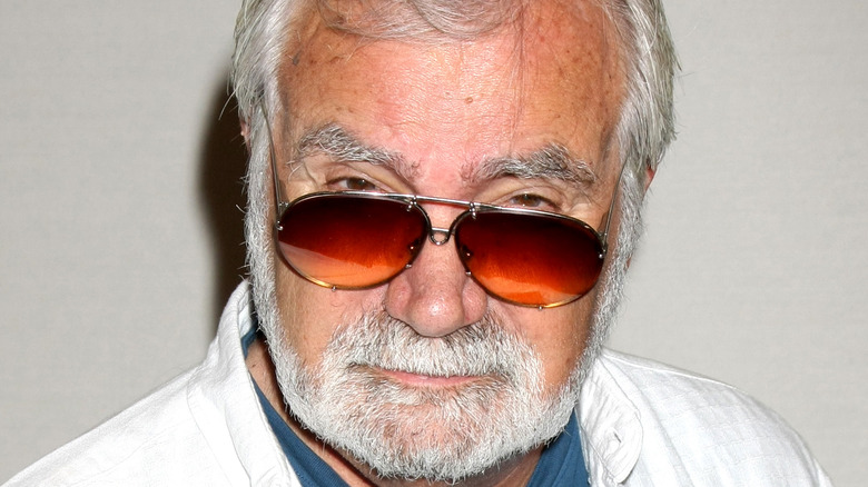 John McCook with sunglasses and serious expression