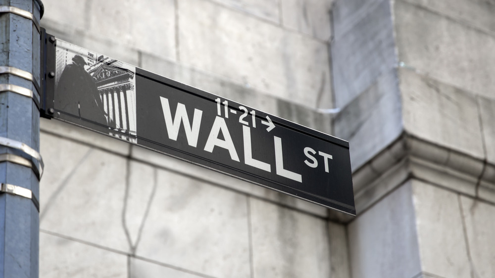 Wall Street sign