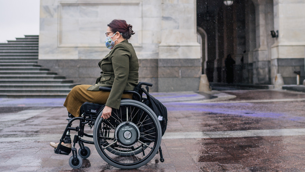 Purple Heart awardee Senator Tammy Duckworth