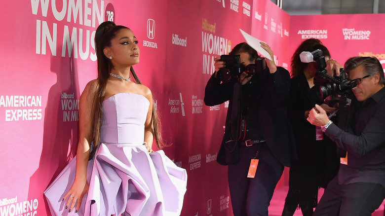 Ariana Grande at the billboard Women in Music 2018