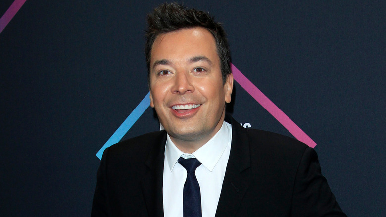 Jimmy Fallon on the red carpet 