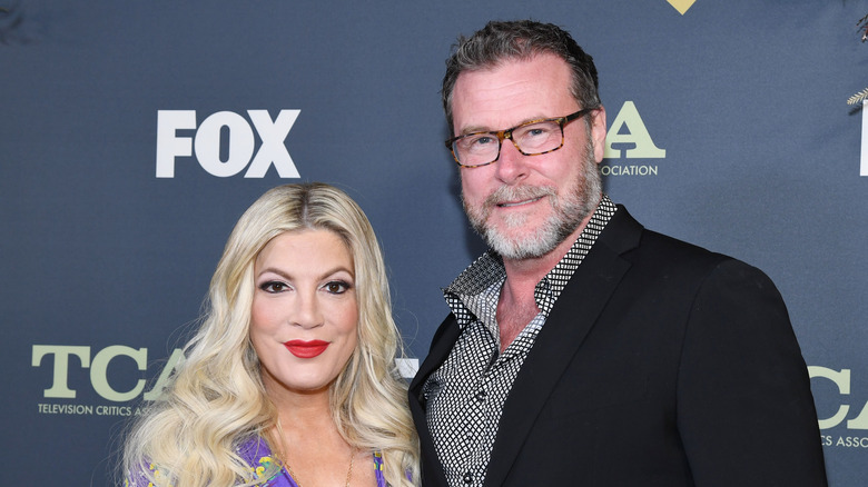 Tori Spelling and Dean McDermott at an event