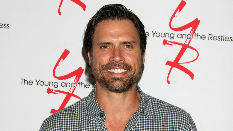 Joshua Morrow smiling