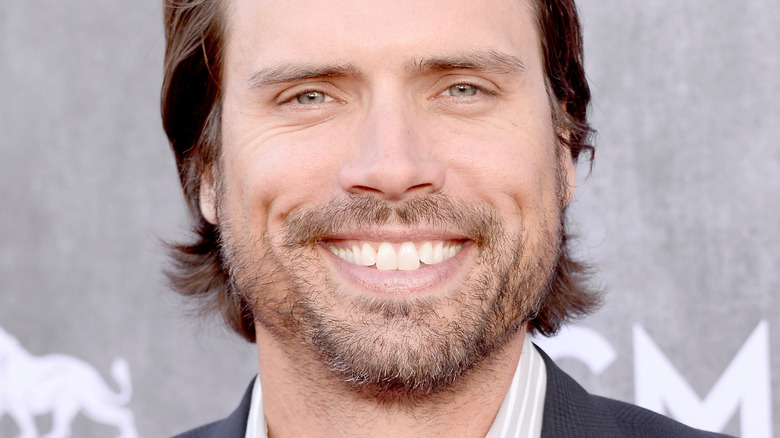 Joshua Morrow smiling