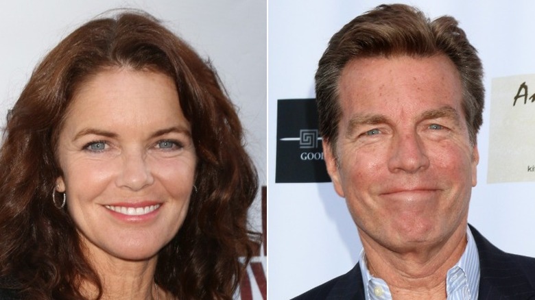 Susan Walters and Peter Bergman side by side