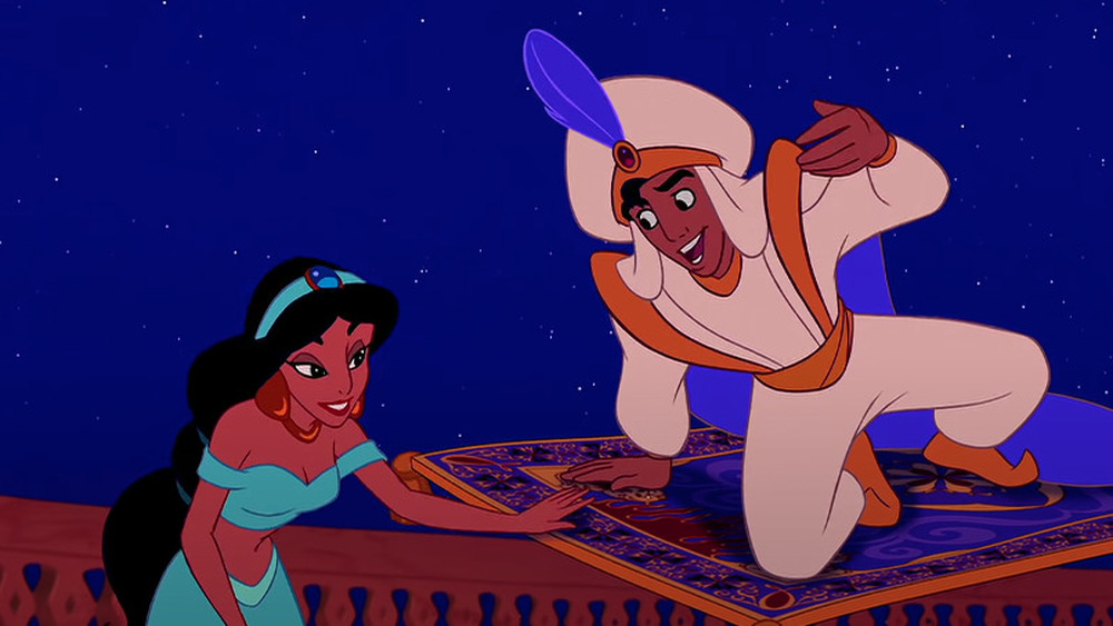 Princess Jasmine and Aladdin