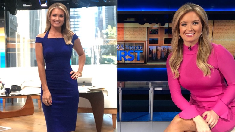 Jillian Mele wears two different outfits