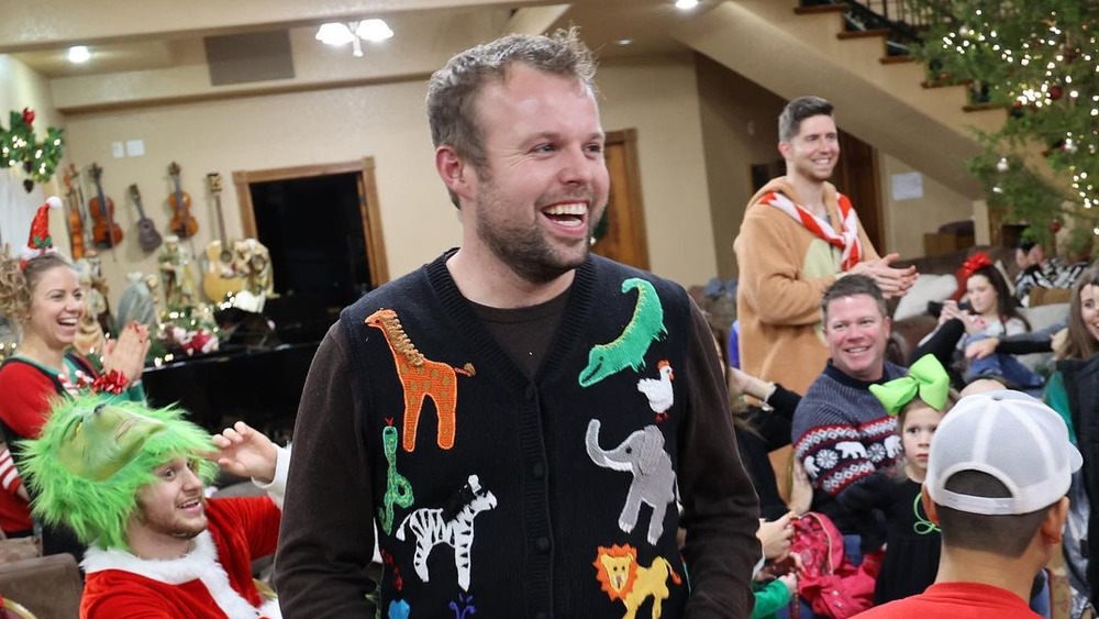 Duggar family in Christmas sweaters