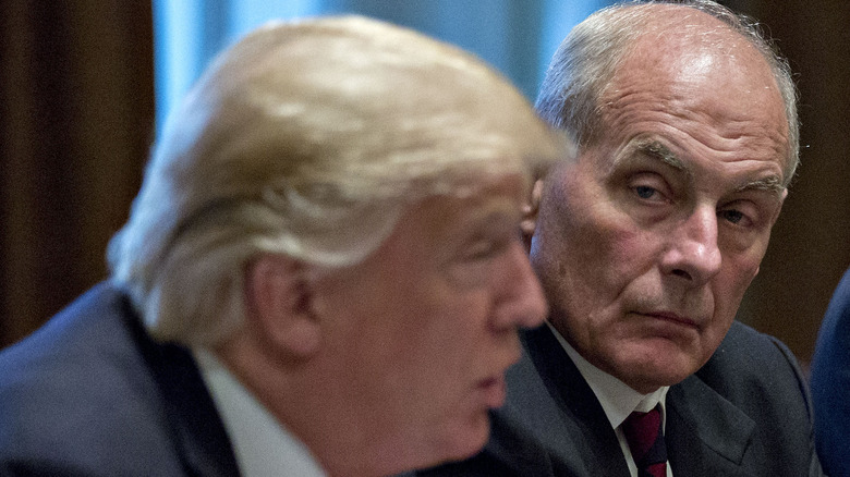 Donald Trump and John Kelly