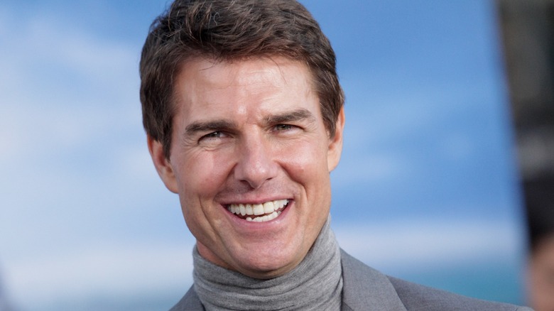 Tom Cruise smiling