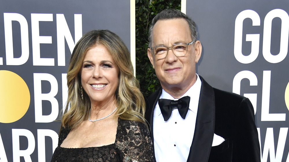 Tom Hanks and Rita Wilson at event