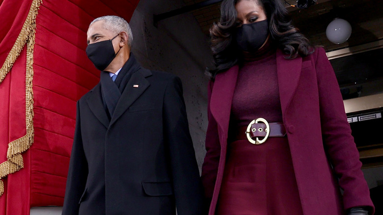 The Obamas at the 2021 inauguration