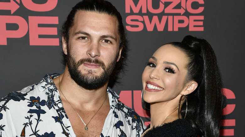 Scheana Shay and Brock Davies on red carpet