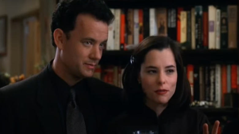 Parker Posey and Tom Hanks in a scene from You've Got Mail