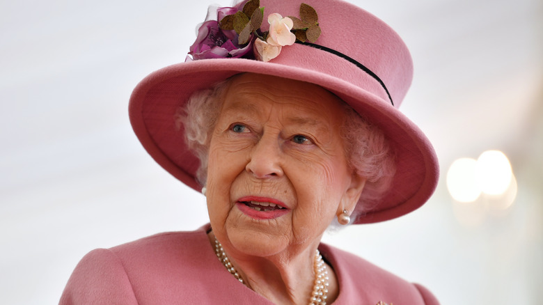 Queen Elizabeth II at royal event 