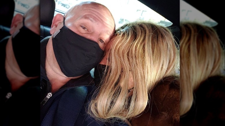 Wendy Williams nuzzling Mike Esterman 