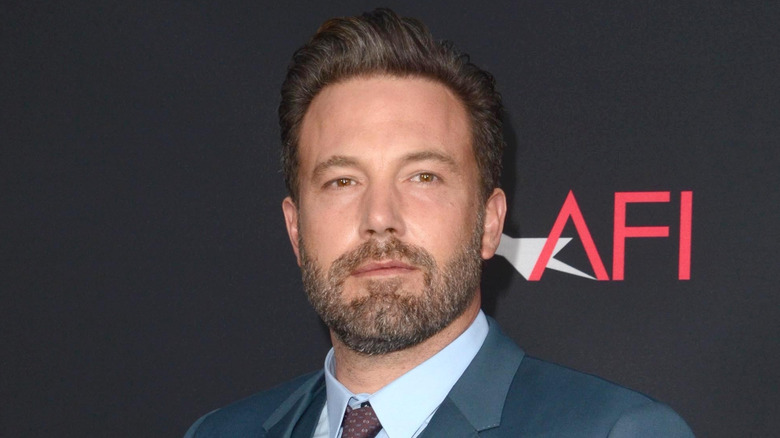 Ben Affleck smiles at the "The Accountant" World Premiere at TCL Chinese Theater IMAX in Los Angeles (2016)