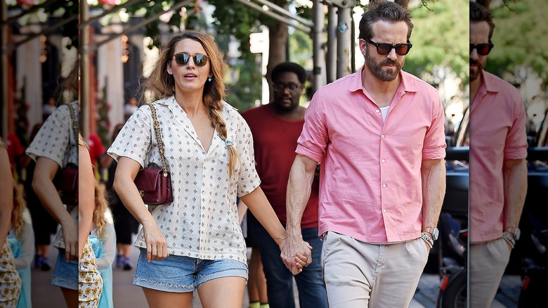 Blake Lively and Ryan Reynolds strolling NYC