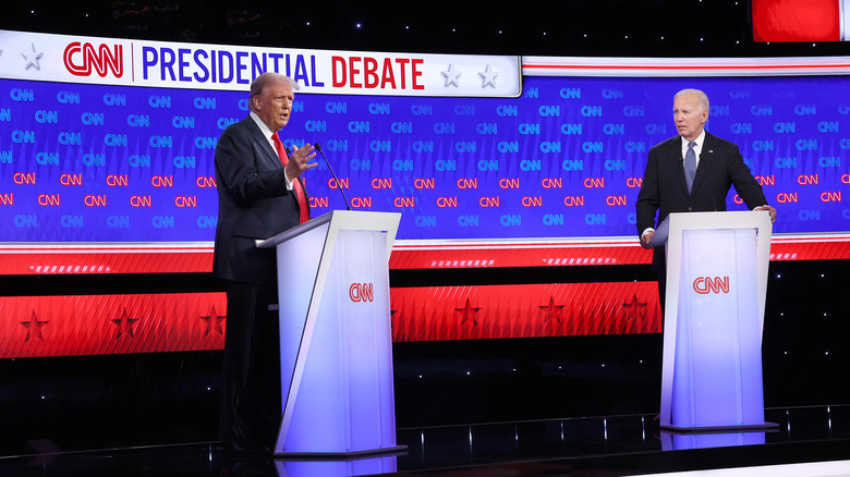 Biden and Trump CNN presidential debate