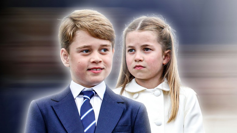 Prince George and Princess Charlotte