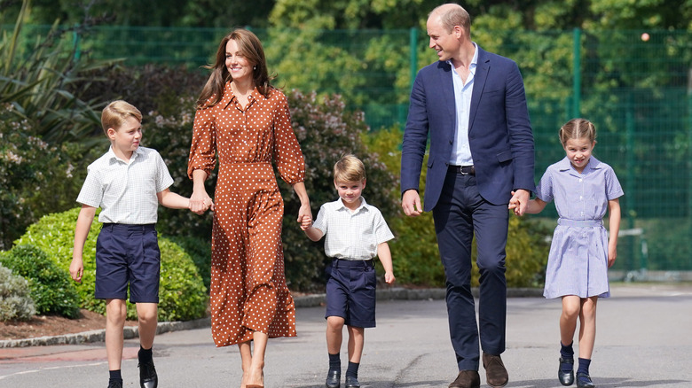 Prince William, Kate Middleton, Prince George, Princess Charlotte & Prince Louis