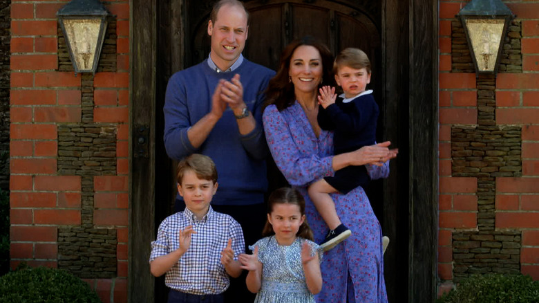 Prince William, Kate Middleton, Prince George, Princess Charlotte & Prince Louis