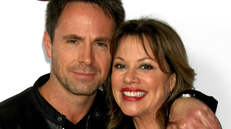 William deVry and Nancy Lee Grahn smiling