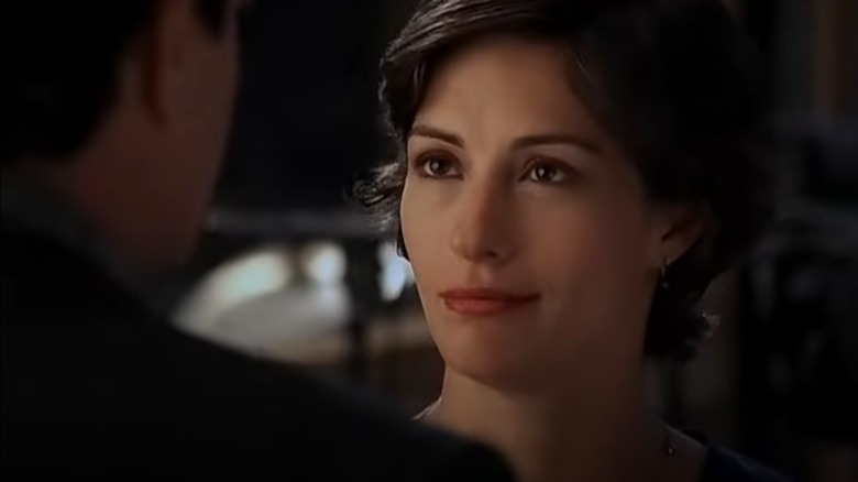 Wendy Moniz smiling in "Tuesday with Morrie"