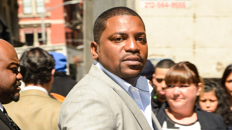 Mekhi Phifer looking over shoulder