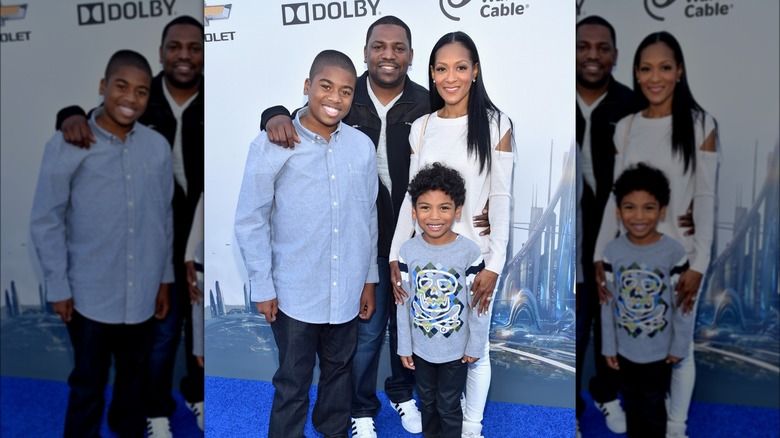 Mekhi Phifer with family