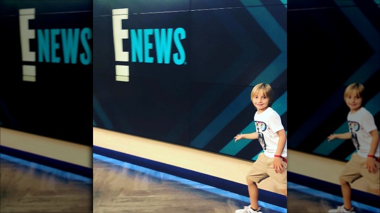 Giuliana Rancic's son Duke on E! News