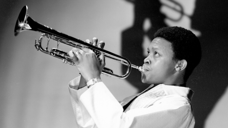 Hugh Masekela performing in 1967