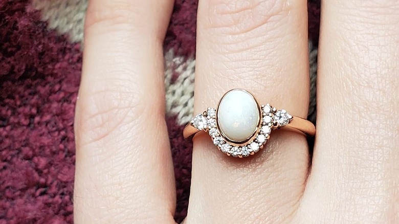 Opal ring 