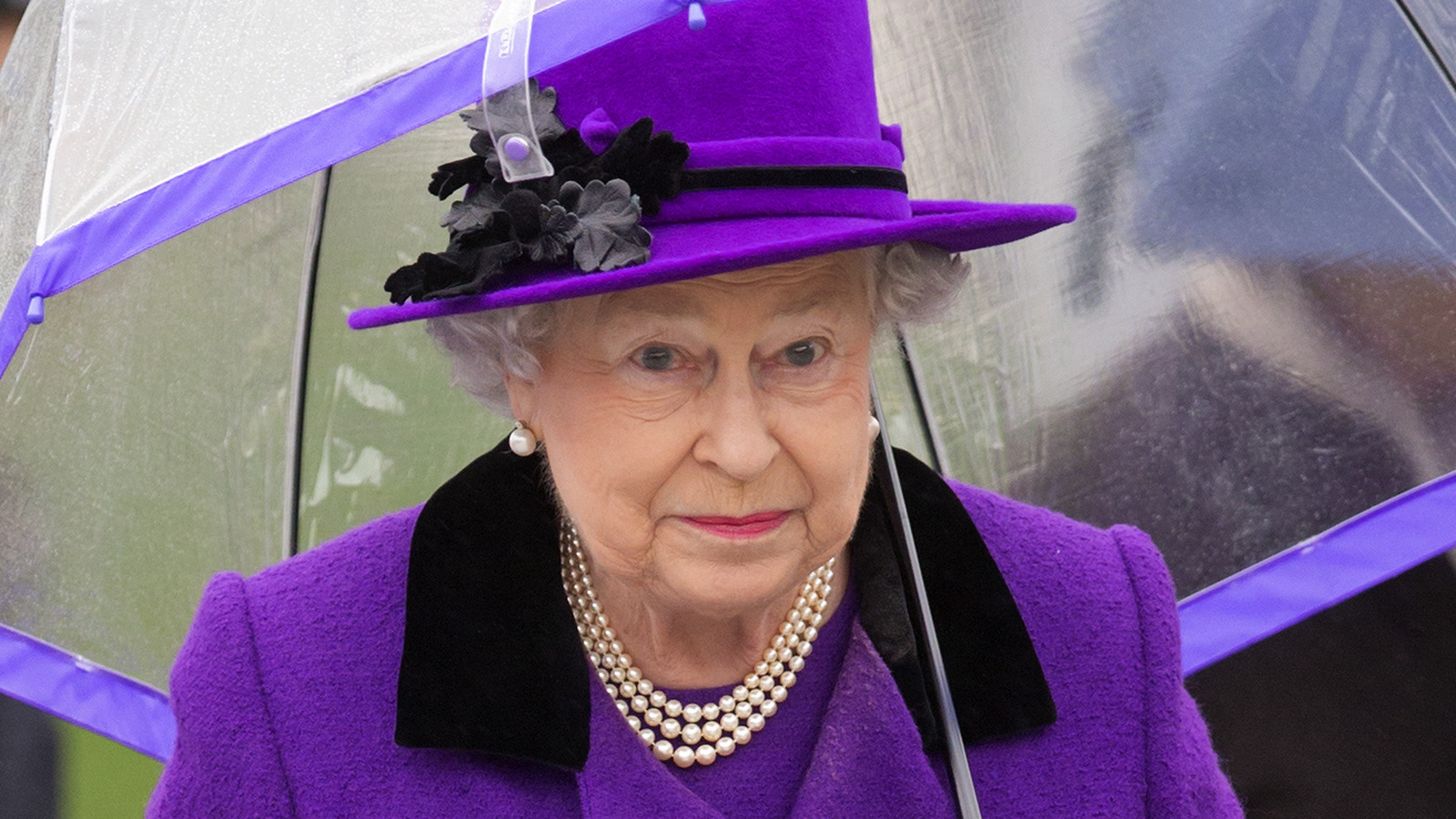 Why the Queen insisted on always holding her own umbrella